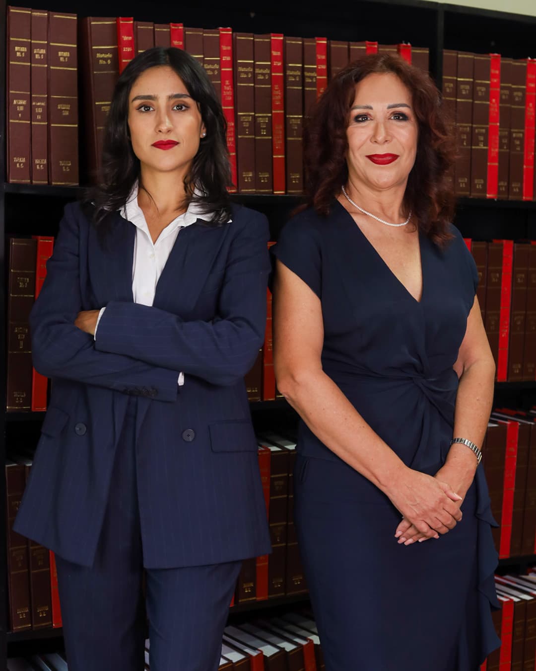 Lic. Alma E. Andrade Marín y Lic. Reneé Viñals Andrade